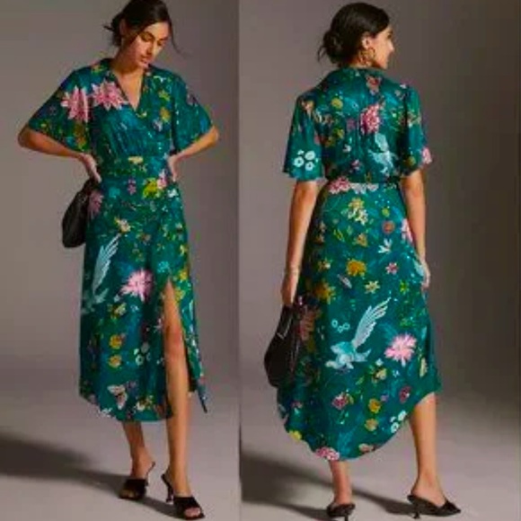 Anthropologie Dresses & Skirts - Maeve button shirt dress NWT